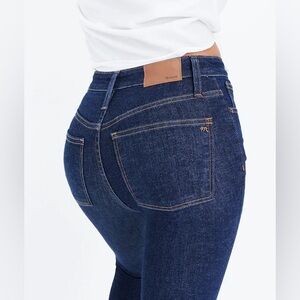 Madewell High Rise Women Jeans - Dark Blue